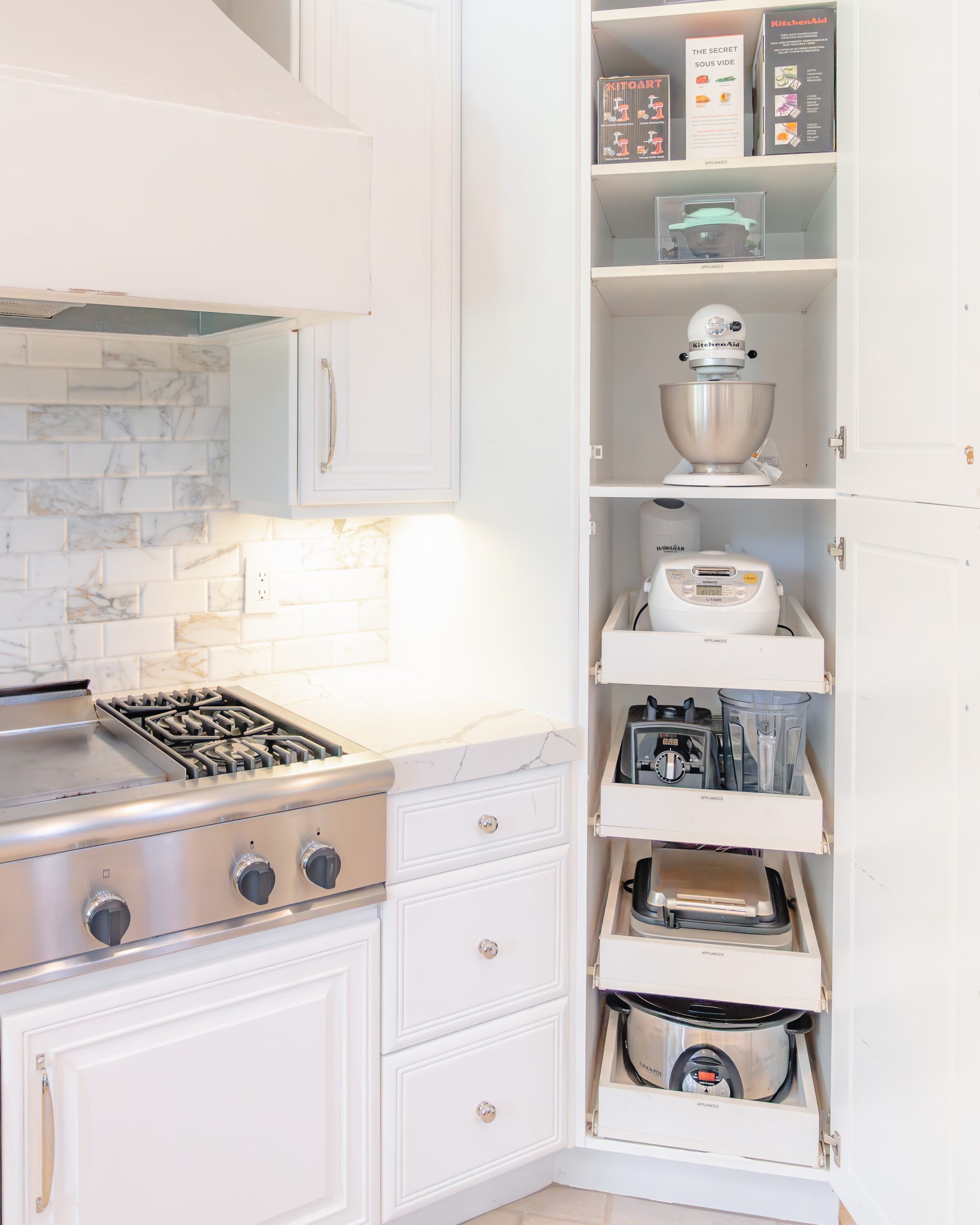 Organized Kitchen Appliances | Sorted Spaces