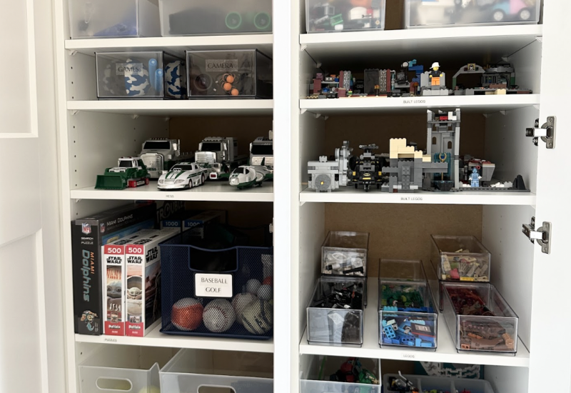 Organized Storage Closet