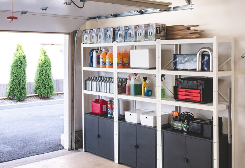 Garage Shelves | Sorted Spaces Professional Organizer